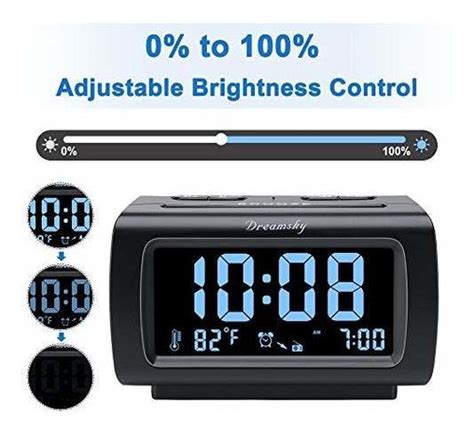 Radio Reloj Con Despertador Dreamsky Para Dormitorio Env O Gratis