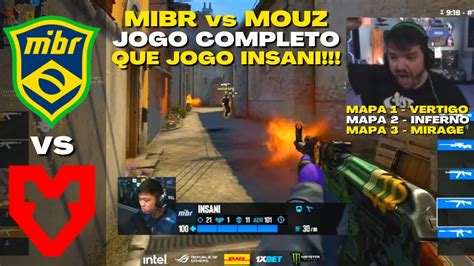 Mibr Vs Mouz Jogo Completo Todos Os Mapas Esl Pro League Season