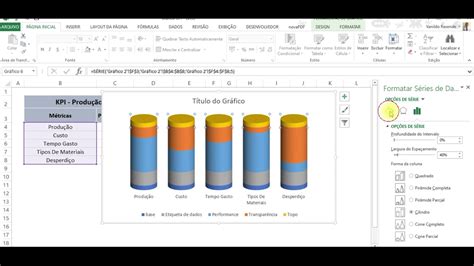 Como Fazer Um Gr Fico Para Controle De Kpi Youtube