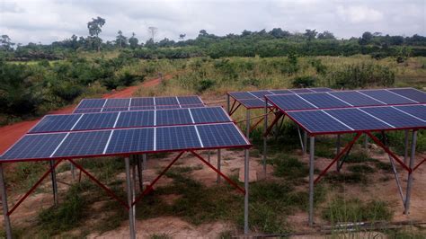 Irrigation Par Un Système De Pompage Solaire Autonome Au Ghana