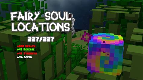 UPDATED All 227 227 Fairy Souls Locations Hypixel Skyblock Gain