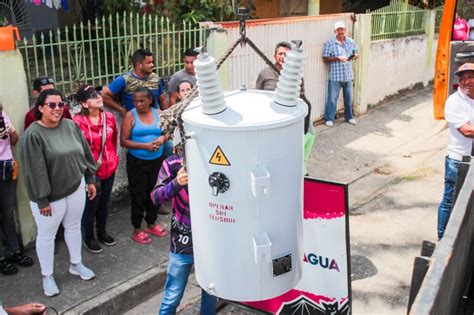 Alcald A De Naguanagua Sustituy Transformadores En La Cidra