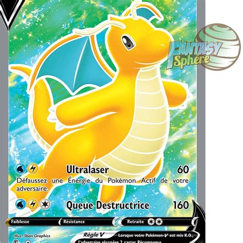 Dracolosse V Full Art Ultra Rare Epee Et Bouclier