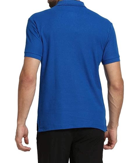 V Neck Cotton Royal Blue Polo Collar T Shirt At Rs 249 Piece In