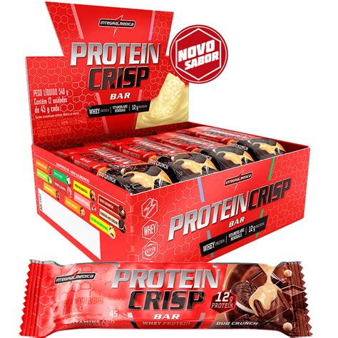 Protein Crisp Bar De Duo Crunch 45g Integralmedica American Nutrition