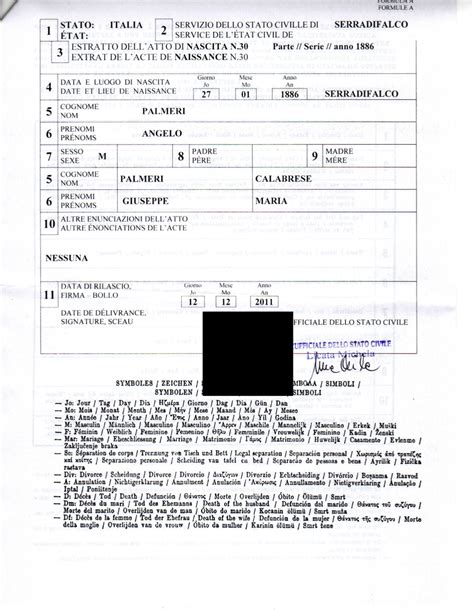 Translated Birth Certificate Template Translation Samples D T