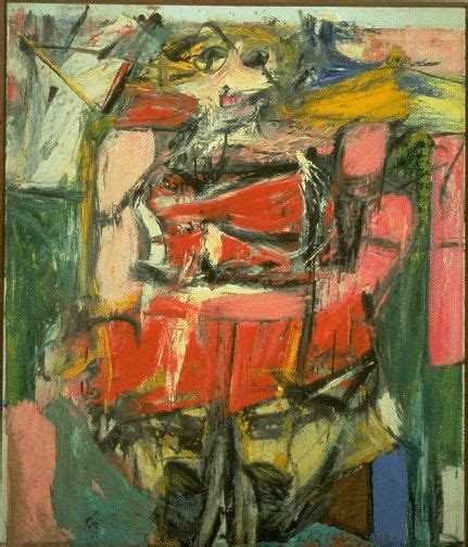 Willem De Kooning Woman Vi Oil On Canvas X Inches