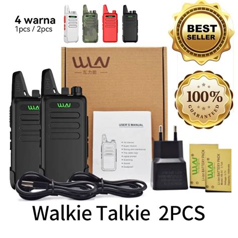 Jual Ht Wln Uhf Walkie Talkie Dual Band Radio C Walkie Talkie Unit