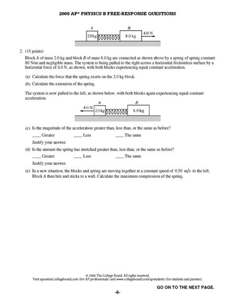 AP Questions - AP Physics B