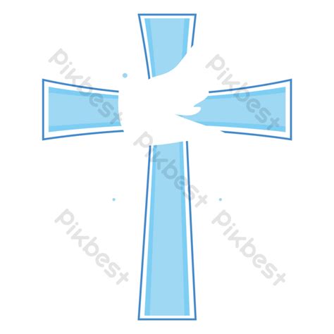 Religious Blue Baptism Clipart Png Images Psd Free Download Pikbest