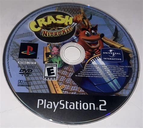 Crash Bandicoot Nitro Kart Sony Playstation Ps Complete With