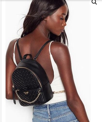 Mochila Mini Bolso Tachas Victoria Secret Envío Gratis Cuotas sin