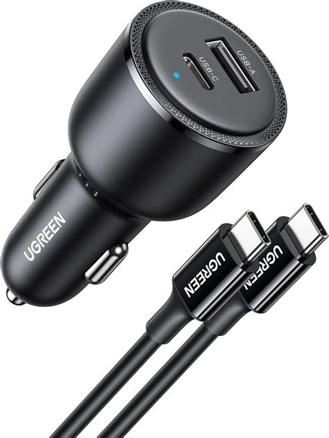 Amazon UGREEN 63W USB C Car Charger Adapter PPS 45W Super Fast