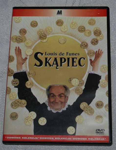 Skąpiec DVD Louis de Funes Milanówek Kup teraz na Allegro Lokalnie