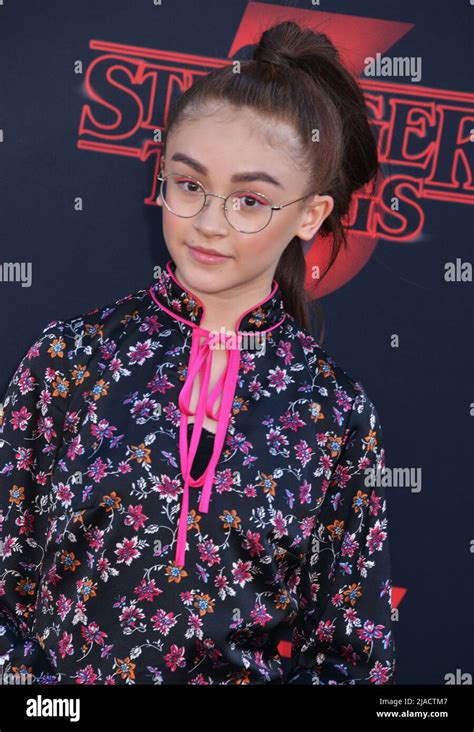 Anna Cathcart 146 Attend The Premiere Of Netflix S Stranger Things Season 3 On June 28 2019