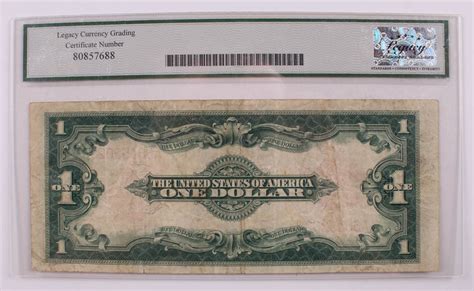 One Dollar Red Seal U S Legal Tender Large Size Bank Note Lcg