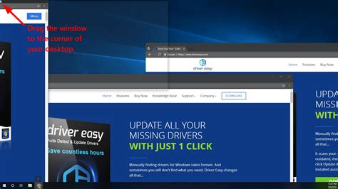 How To Split Screen In Windows 10 Driver Easy