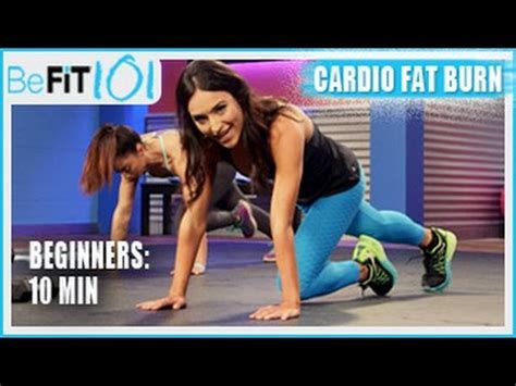 BeFiT 101: 10 min Beginners Cardio Fat Burn Workout - YouTube