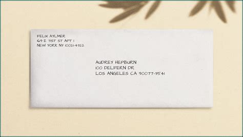 Letter Envelope Address Template Collection Letter Template Collection Hot Sex Picture