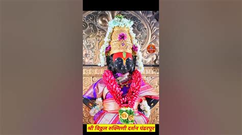 श्रीविठ्ठल व रुक्मिणीमाता दर्शन बुधवार दि १४ जून २०२३ नित्य पुजा