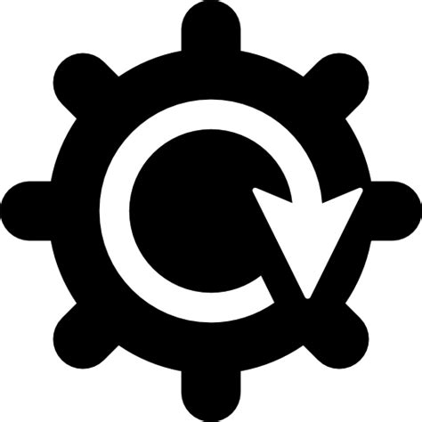 Cogwheel Arrow Icon