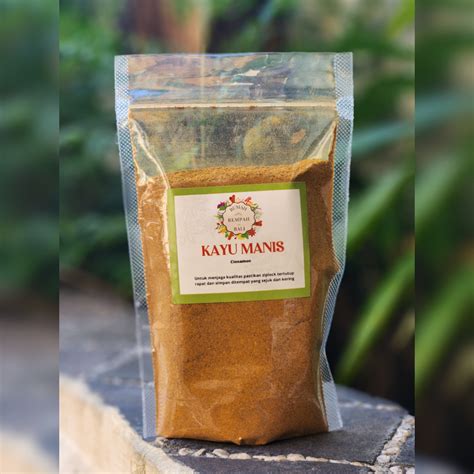 Jual Kayu Manis Bubuk Cinnamon Powder Shopee Indonesia