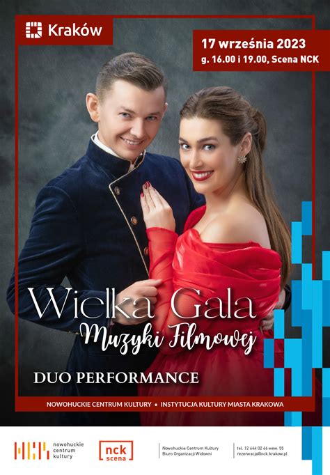 Wielka Gala Muzyki Filmowej Duo Performance Bilety Online Opis