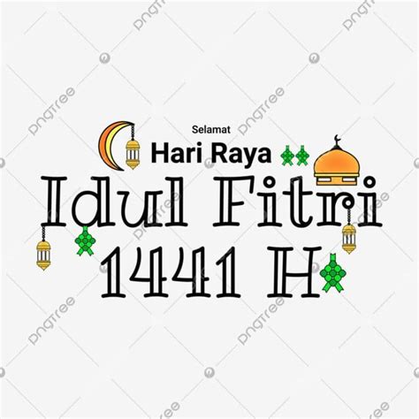 Font Hari Raya Idul Fitri Ramadhan