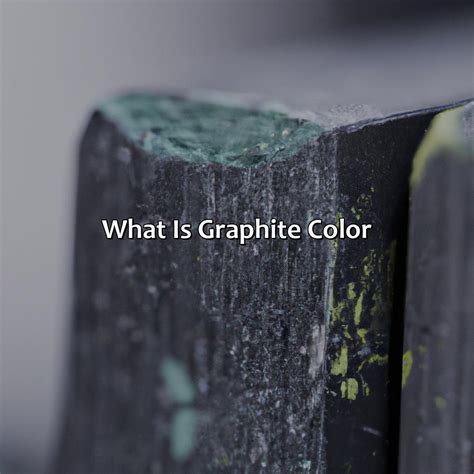 What Is Graphite Color - colorscombo.com