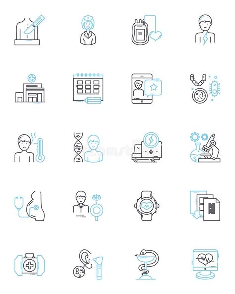 Global Hygiene Linear Icons Set Sanitation Hygiene Cleanliness