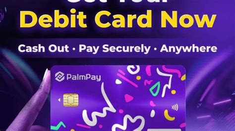 How To Apply For Palmpay Atm Card Youtube