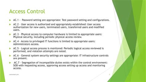 Itgc Part 3 Access Control Youtube