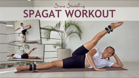 Spagat Workout Bungen Zum Mitmachen Flexibilit Tstraining