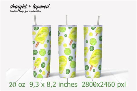 Ice Cream Tumbler Oz Skinny Tumbler Graphic By Daryaboska Creative