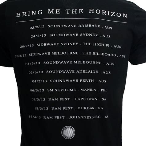 Bring Me The Horizon Sempiternal Tour T Shirt Officiële Merchandise