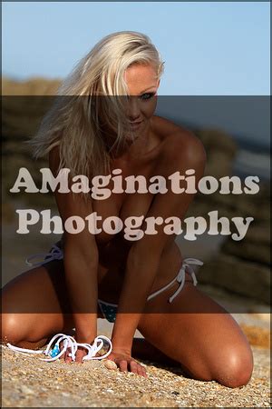 Amaginations Photography Blue Polka Dot Micro Bikini