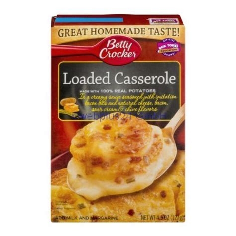 Betty Crocker Loaded Casserole Made With 100 Real Potatoes 45 Oz By Betty Crocker