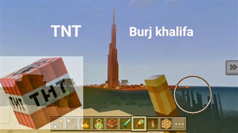 TNT Burj Khalifa Minecraft YouTube