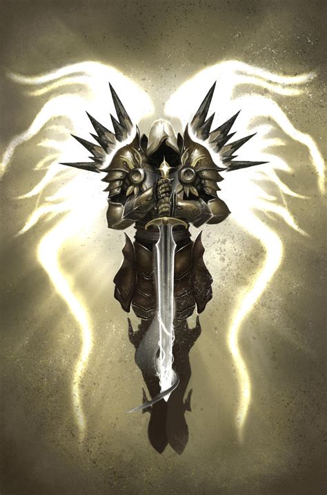 Tyrael, Archangel of Justice. by ShidiwenBrown on DeviantArt