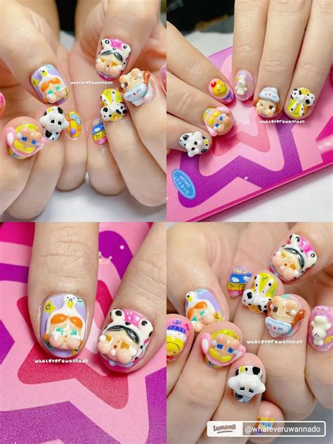 Pin Tillagd Av Stella T R På 3d Nail Art