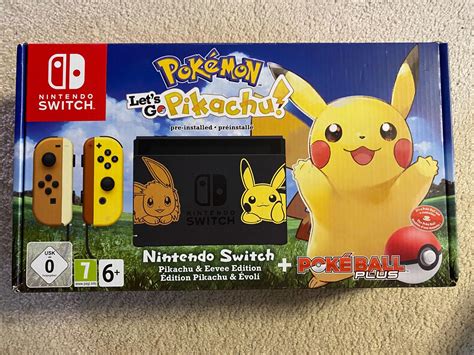 🕹️ Pokémon Nintendo Switch Pikachu And Eevee Edition 🕹️ Aukro