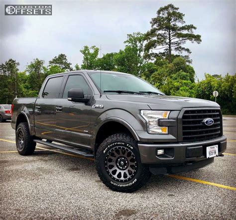 2016 Ford F 150 With 18x9 1 Fuel Vector And 275 70r18 Bfgoodrich All Terrain Ta Ko2 And Leveling