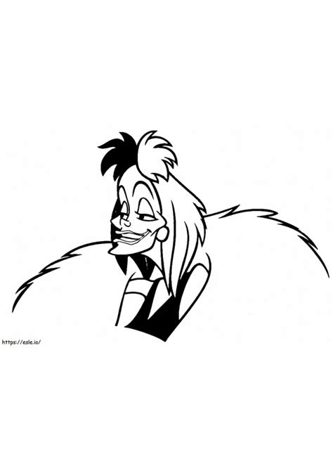 Dibujos Para Colorear De Cruella De Vil Dibujos Para Colorear Dibujos