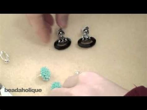 How To Use Earring Converters To Turn Posts Into Clip Ons Earrings