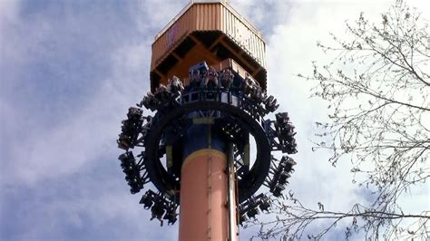 Acrophobia Off Ride Hd Six Flags Over Georgia Youtube