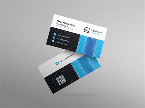 Business Card Design Template canva #270483 - TemplateMonster