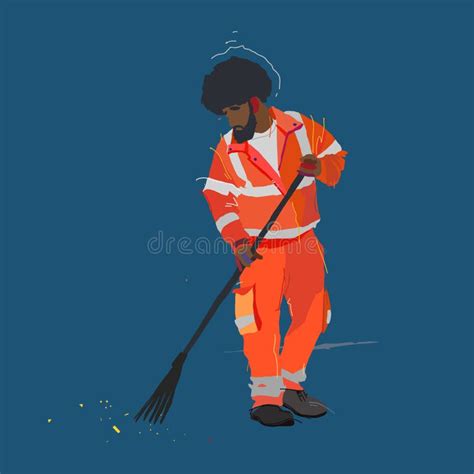 Street Cleaner Uniform Stock Illustrations 490 Street Cleaner Uniform