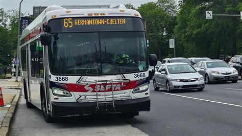 Septa Ride Aboard 2024 New Flyer Xde40 Xcelisor 3668 On Route 65 To