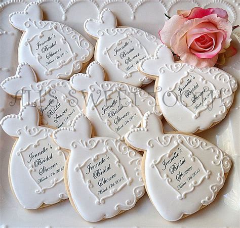 Wedding Cookie Favors Cookie Wedding Favors Bridal Shower Cookies