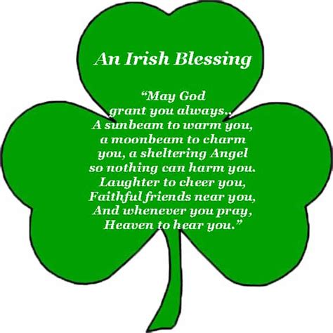 Irish Blessing Free Printable